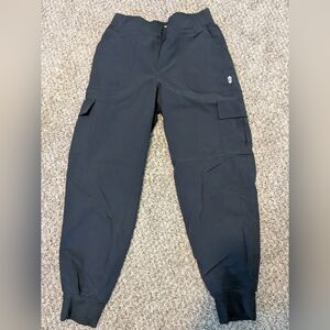 Free Country Black Fleece-Lined Joggers